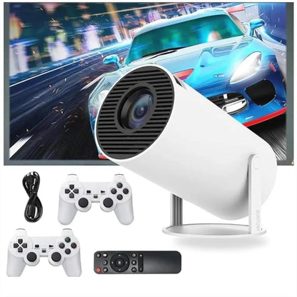 Proyector Wifi Ultra HD 2 En 1 Con Juegos Y Controles