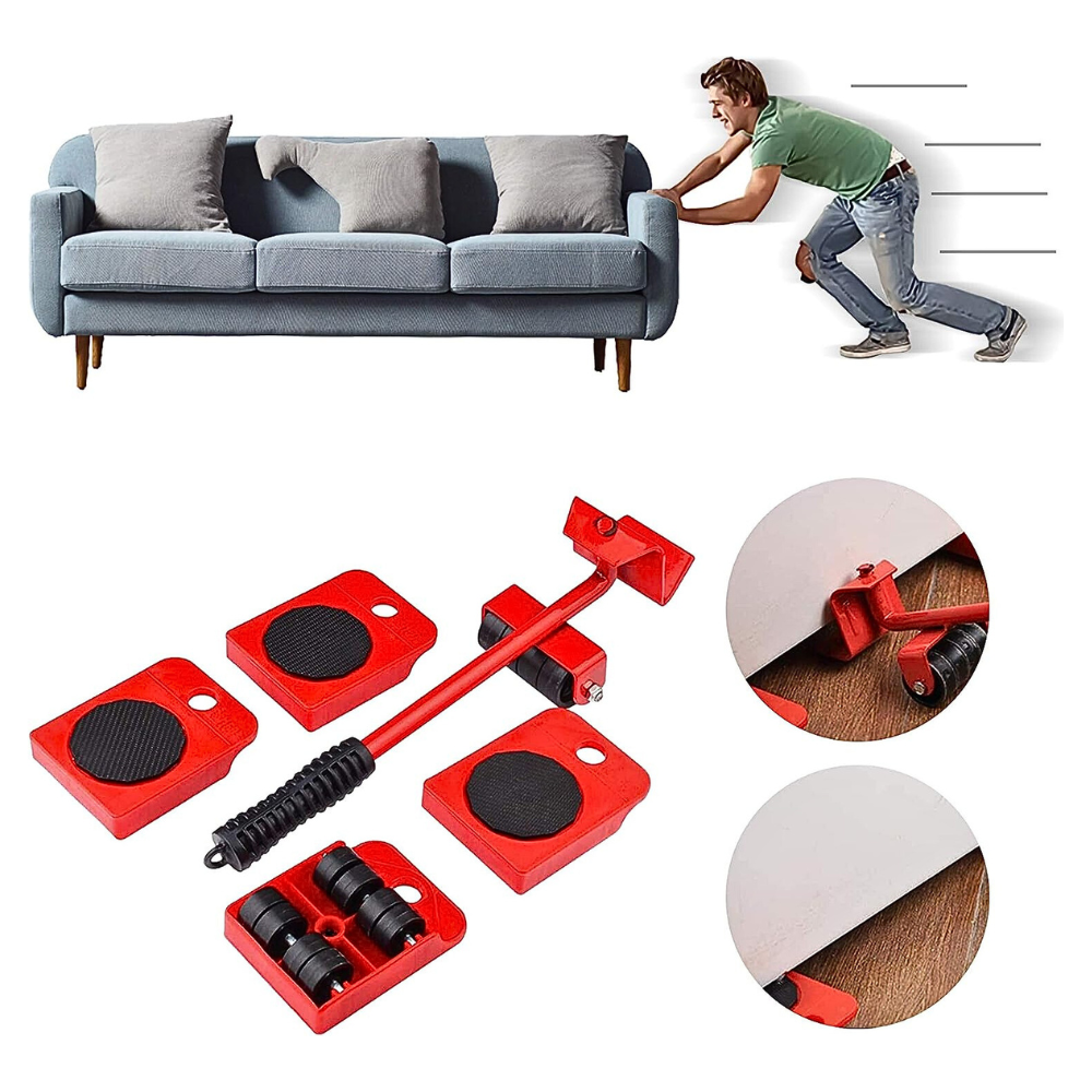 Ruedas Levanta Muebles Umzugshelfer 150kg Rodamiento De Carga - MeelTech