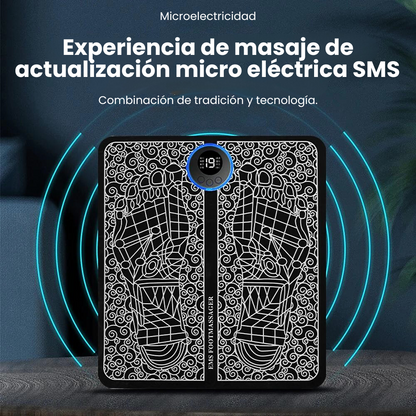 Tapete electroestimulador para pies alfombrilla de acupuntura