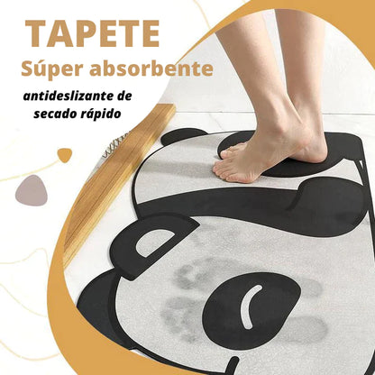 Alfombra de baño absorbente y antideslizante diseños animados