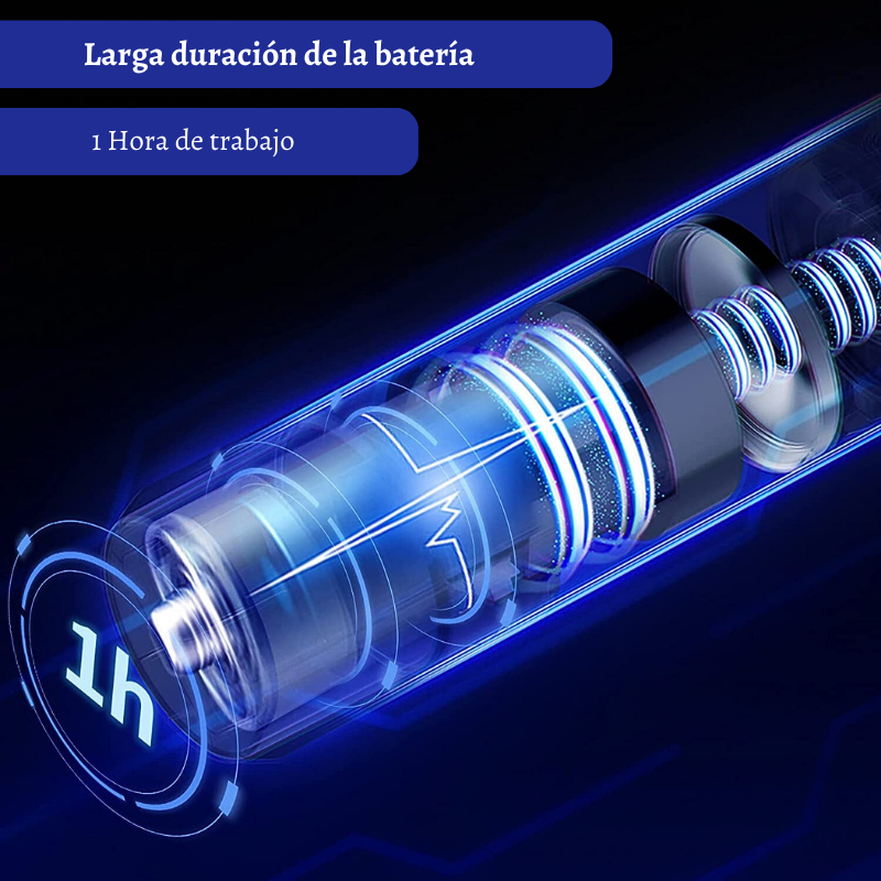 Mini aspiradora recargable luz ultravioleta antiácaros eco 50w