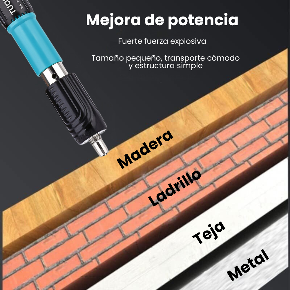 Herramienta pistola de clavos manual mini máquina de disparo martillo portátil