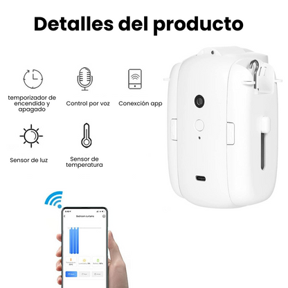 Robot inteligente automatizador para cortinas de casa smart bot