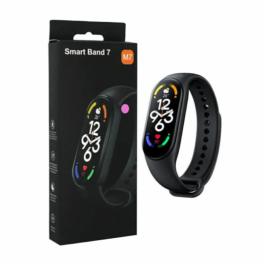 Reloj inteligente smart band M7 pulsera deportiva unisex podómetro